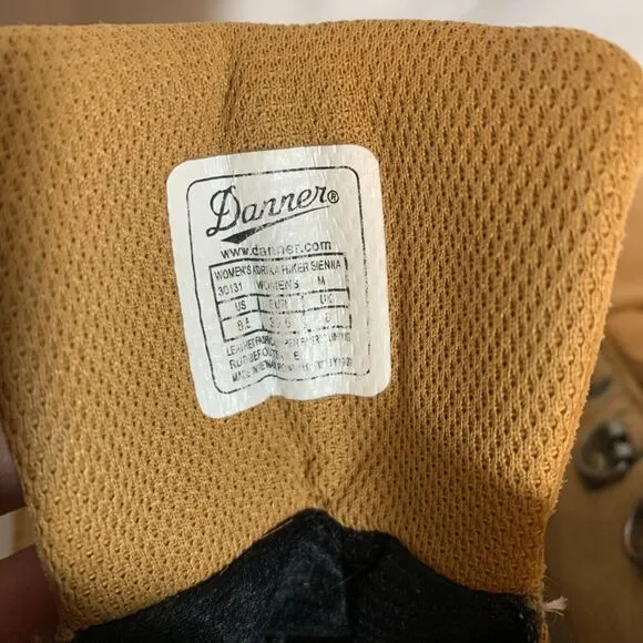 DANNER &quot;Adrika&quot; Hiker Sienna women's waterproof suede hiking boot 8.5