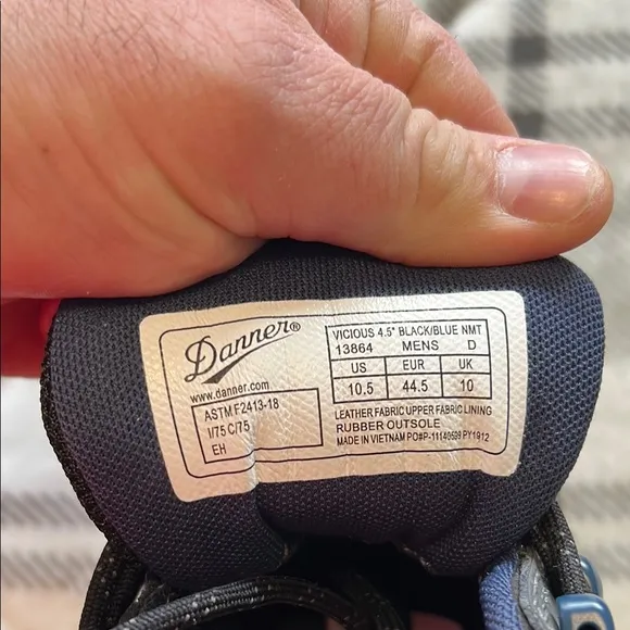 Danner Men's Black Hiking Boots