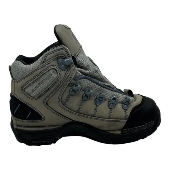 Danner Women's  US Sz.7 453 GTX Blue/Grey Lace Up Hiking Boots Preowned 45385