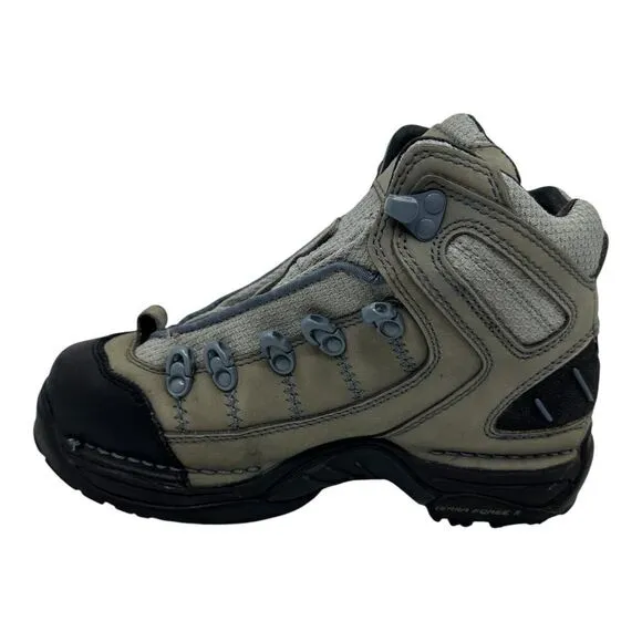 Danner Women's  US Sz.7 453 GTX Blue/Grey Lace Up Hiking Boots Preowned 45385