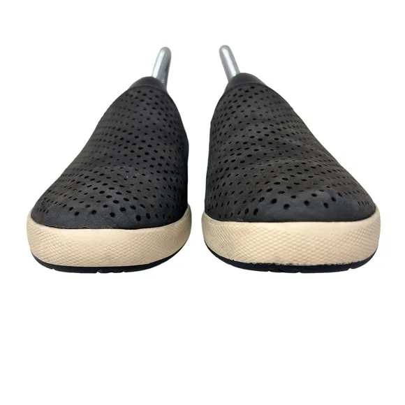 Dansko Odina Navy Blue Nubuck Vented Leather Comfort Slip On Shoes Size 39 9