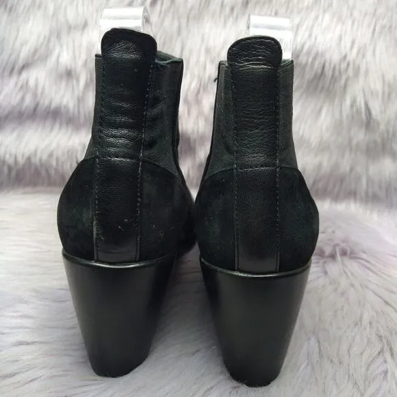 Dansko Tiffany Ankle Boots Booties Shoes Womens Size 6.5-7 US 37 EU Black