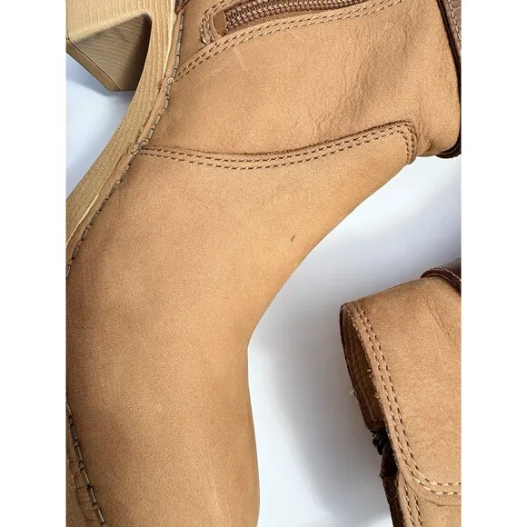 Dansko Women's Brook Nubuck Boots Taupe Burnished Size 37
