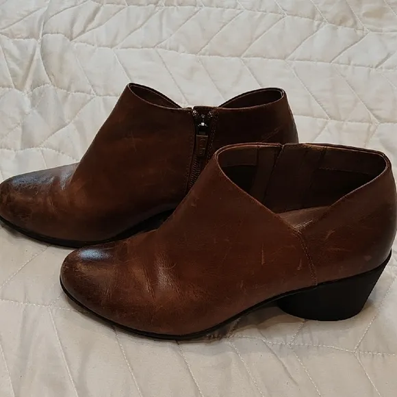 Dansko Womens Raina Leather Round Toe Ankle Fashion BOOTS Brown size 39/9