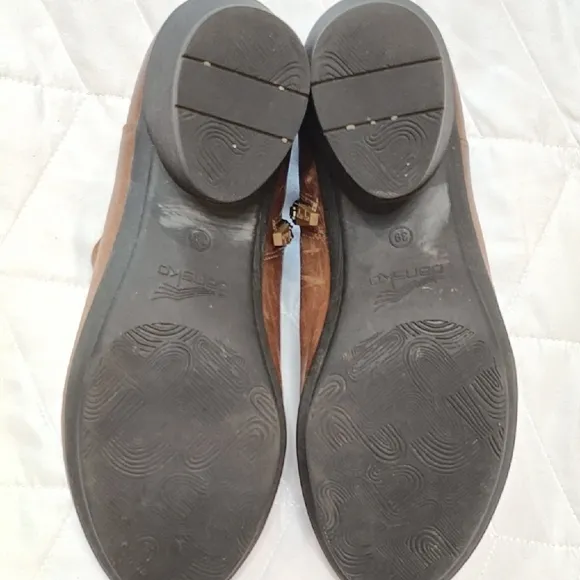 Dansko Womens Raina Leather Round Toe Ankle Fashion BOOTS Brown size 39/9