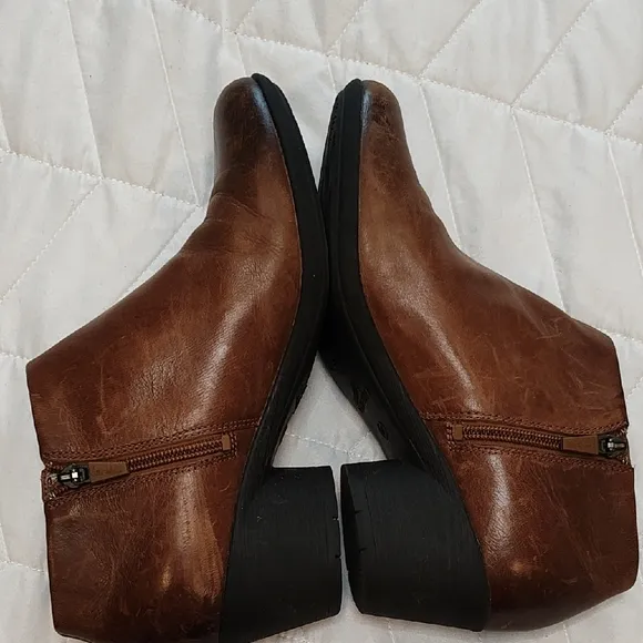 Dansko Womens Raina Leather Round Toe Ankle Fashion BOOTS Brown size 39/9