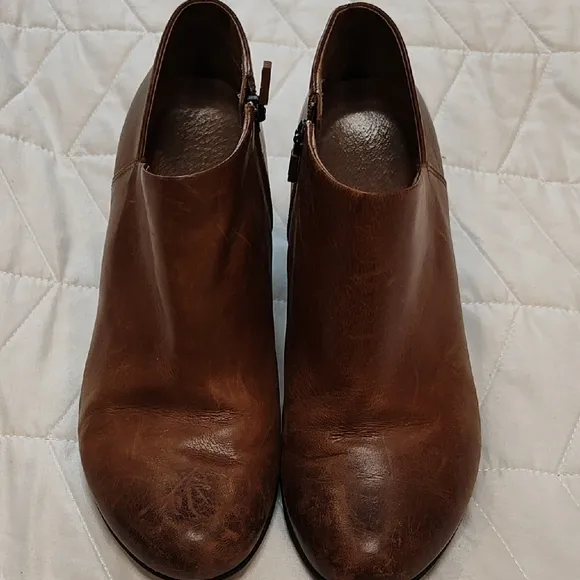 Dansko Womens Raina Leather Round Toe Ankle Fashion BOOTS Brown size 39/9