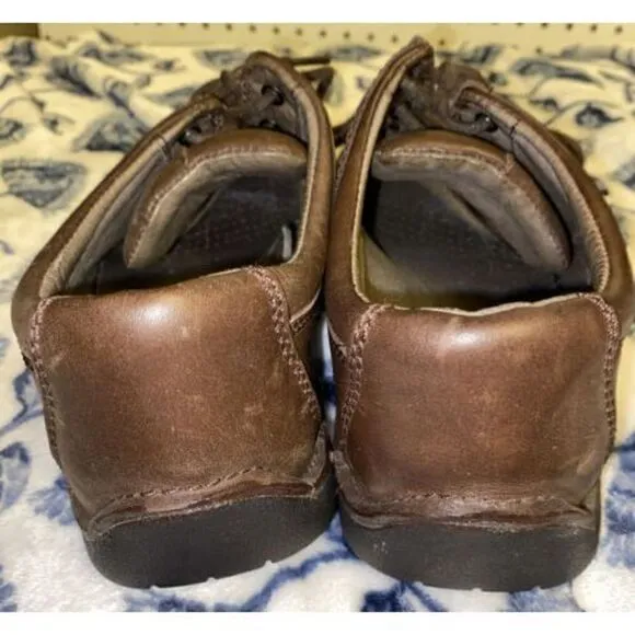 Dansko Mens  Leather Comfort Support Shoes Brown Sz 42/9