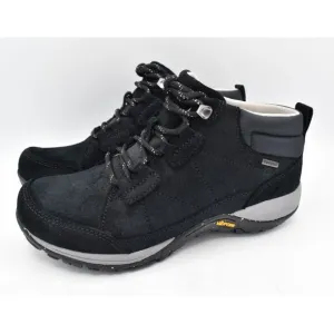 Dansko Womens EU 40 US 9.5-10 Pearla Black Burnished Suede Waterproof Boots