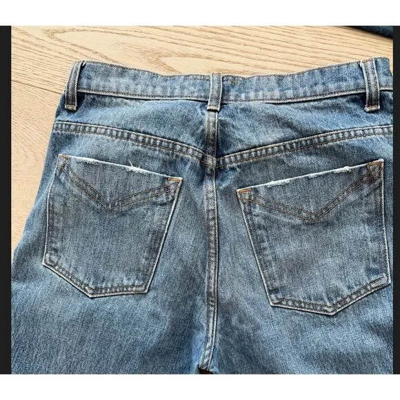 DEREK LAM 10 CROSBY Jeans Wash Straight High Rise LOU - 29