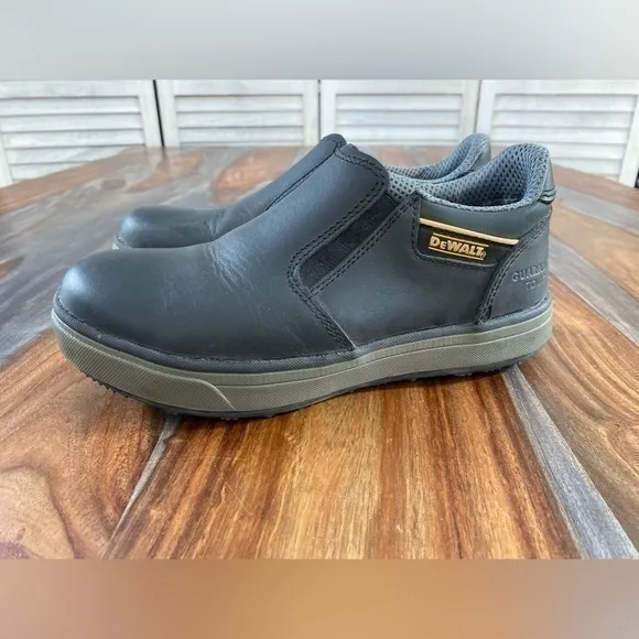 Dewalt Plasma Slip On Aluminum Toe Black Safety Shoes