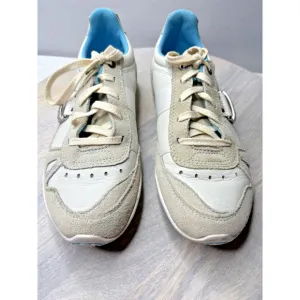 Diesel Sport Shoe 7.5 White and Blue