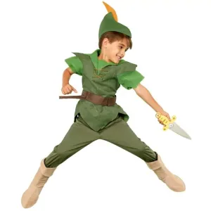Disney Peter Pan Costume For Kids size 9/10 New