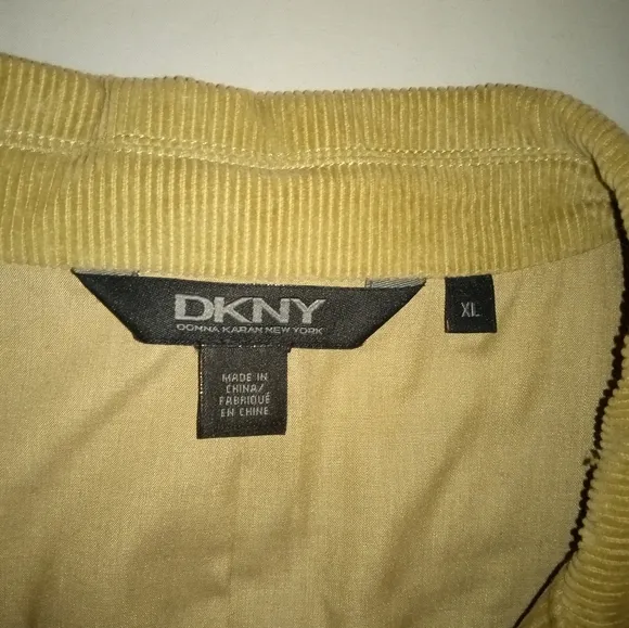 DKNY MENS CORDUROY SPORTS JACKET, 💯% COTTON