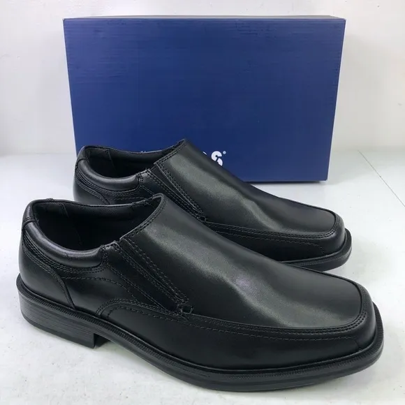 DOCKERS Edson Slip On Black Loafer Shoes
