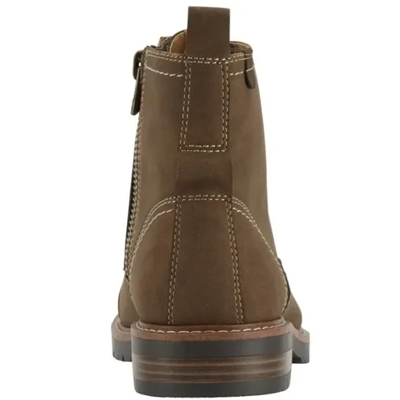 Dockers Mens Rawls Rugged Lace-up Synthetic Leather Lugged Cap Toe Boot Men’s 12