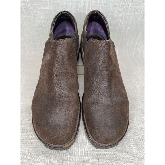 Donald J Pliner Sport Size 10 Brown Leather Slip-on Loafer Shoe Comfort