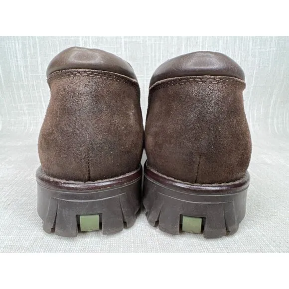 Donald J Pliner Sport Size 10 Brown Leather Slip-on Loafer Shoe Comfort