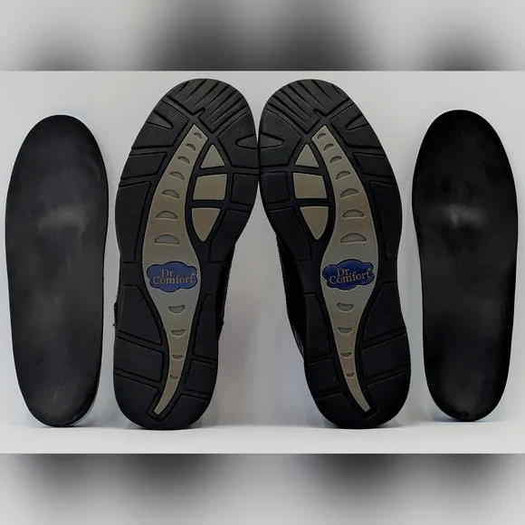Dr. Comfort Stallion Therapeutic Diabetic Walking Shoes Removable Insoles Sz 12W