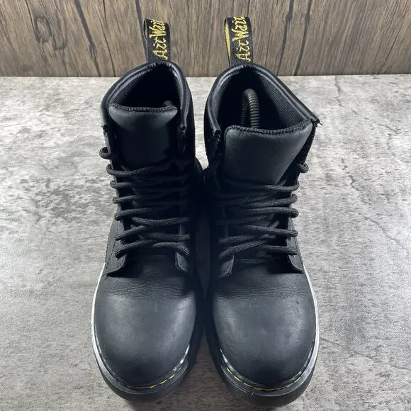 Dr Doc Martens 1460 Waterproof J Black Boots Youth Size 2
