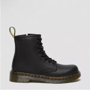 DR MARTEN DOC’S JUNIOR 1460 J SOFTY T LEATHER LACE UP BOOTS Size 4