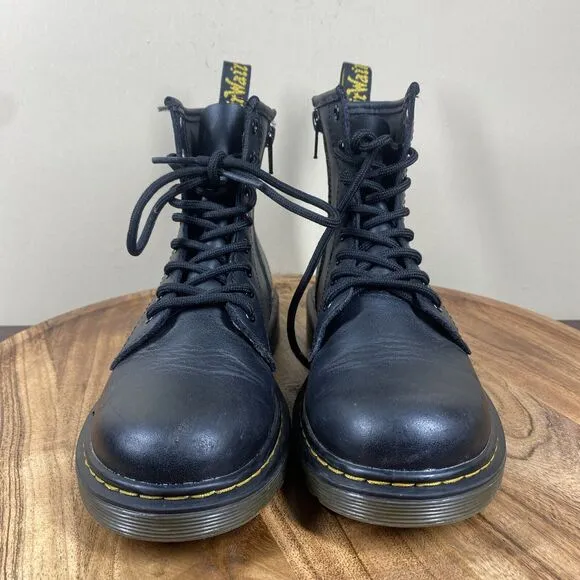 Dr Martens 1460 Pascal Leather Womens Size 5 Black Ankle Boots
