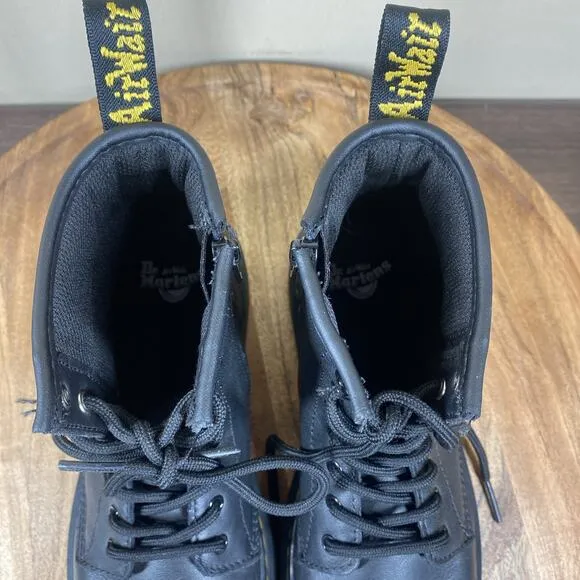 Dr Martens 1460 Pascal Leather Womens Size 5 Black Ankle Boots