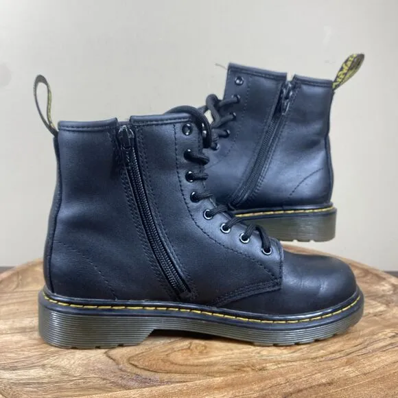 Dr Martens 1460 Pascal Leather Womens Size 5 Black Ankle Boots
