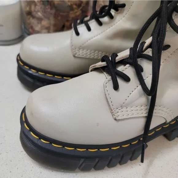 Dr. Martens Audrick 8-Eye Platform Combat Boots US 5 Ladies