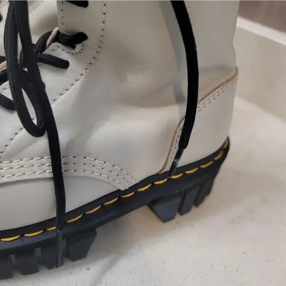 Dr. Martens Audrick 8-Eye Platform Combat Boots US 5 Ladies