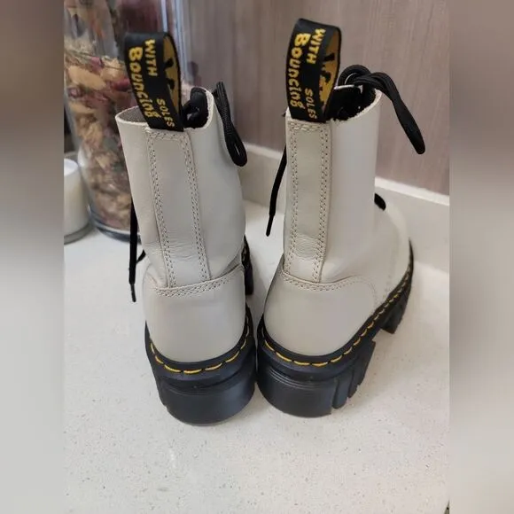 Dr. Martens Audrick 8-Eye Platform Combat Boots US 5 Ladies