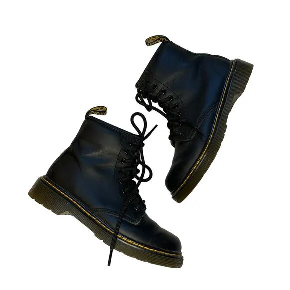 Dr Martens Junior 1460 Softy T Leather Lace Up Boots 2