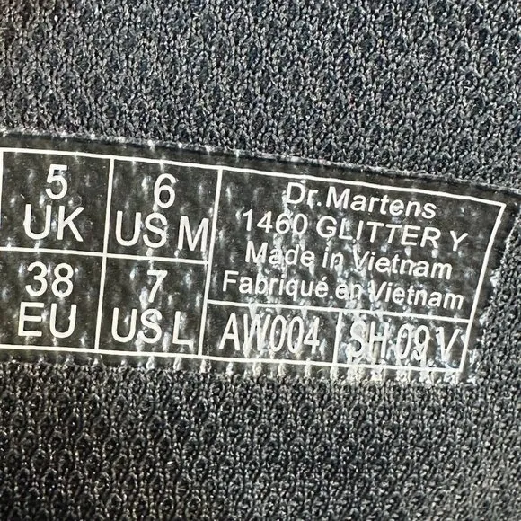 Dr Martens Lilac Glitter M - 6. / L-7