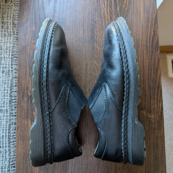 Dr Martens Orson Black Leather Slip On Loafers Shoes