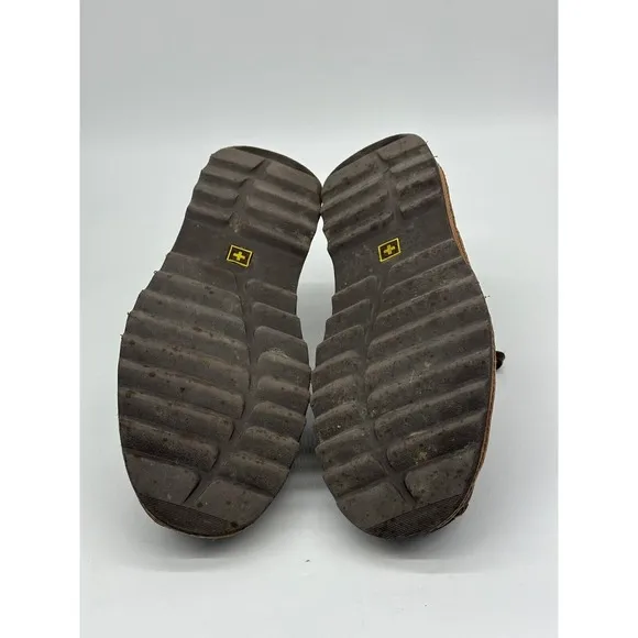 Dr. Martens Shoes Mens 12M Brown Leather Oxford Lace‎ Up Comfort Low-Top 11672