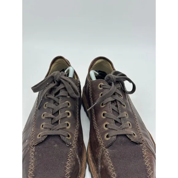 Dr. Martens Shoes Mens 12M Brown Leather Oxford Lace‎ Up Comfort Low-Top 11672