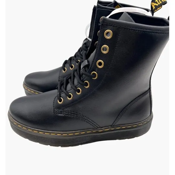 Dr Martens Sz 6  Zavala Durable Combat Lace-Up Punk Goth Platform Ankle Boot