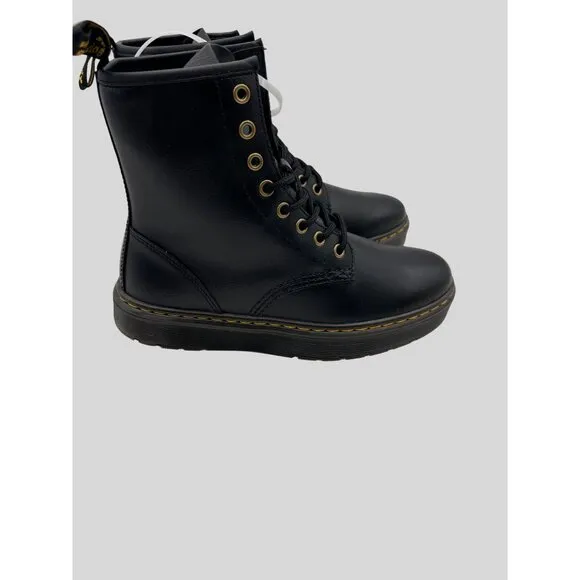 Dr Martens Sz 6  Zavala Durable Combat Lace-Up Punk Goth Platform Ankle Boot