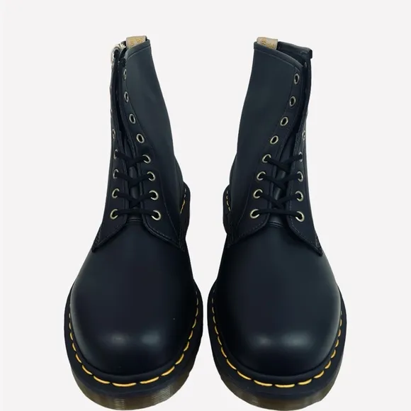 Dr. Martens Vegan 1460 8-Hole Boots 14045001 Felix Rub Black Mens Size 14
