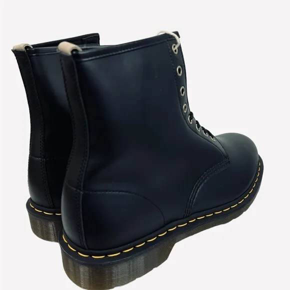 Dr. Martens Vegan 1460 8-Hole Boots 14045001 Felix Rub Black Mens Size 14