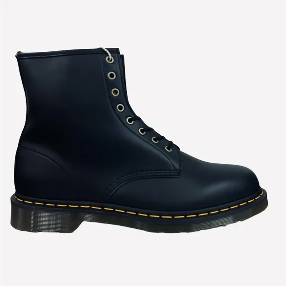 Dr. Martens Vegan 1460 8-Hole Boots 14045001 Felix Rub Black Mens Size 14