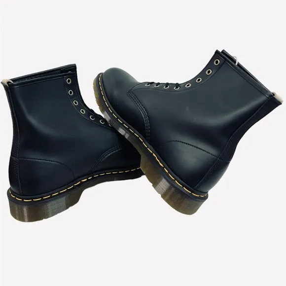 Dr. Martens Vegan 1460 8-Hole Boots 14045001 Felix Rub Black Mens Size 14