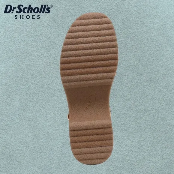 DR SCHOLL'S Eco-conscious Dublin Stud Accent Chunky Heel Platform Sandal NWT/10M