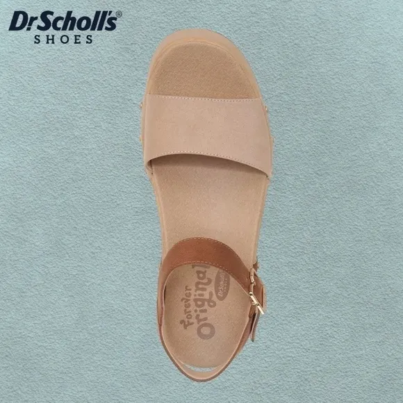 DR SCHOLL'S Eco-conscious Dublin Stud Accent Chunky Heel Platform Sandal NWT/10M