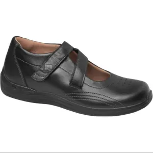 Drew Orchid Shoes Mary Jane Black Full Grain Size 9M NWT