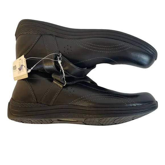 Drew Orchid Shoes Mary Jane Black Full Grain Size 9M NWT