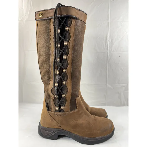 Dublin Pinnacle Boots II ridding boots size 8 Brown Leather