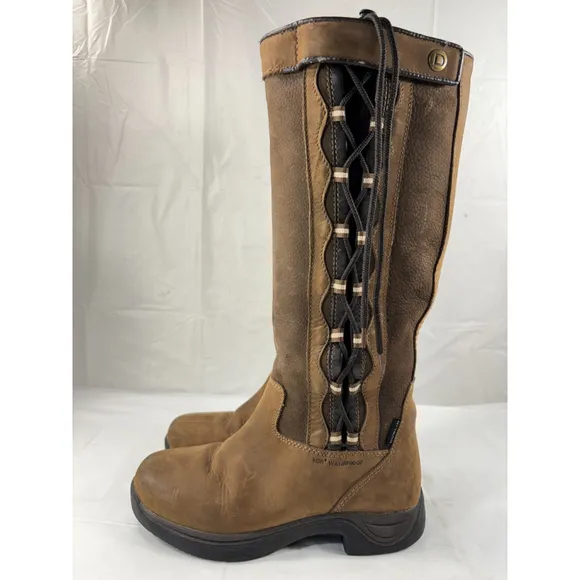 Dublin Pinnacle Boots II ridding boots size 8 Brown Leather