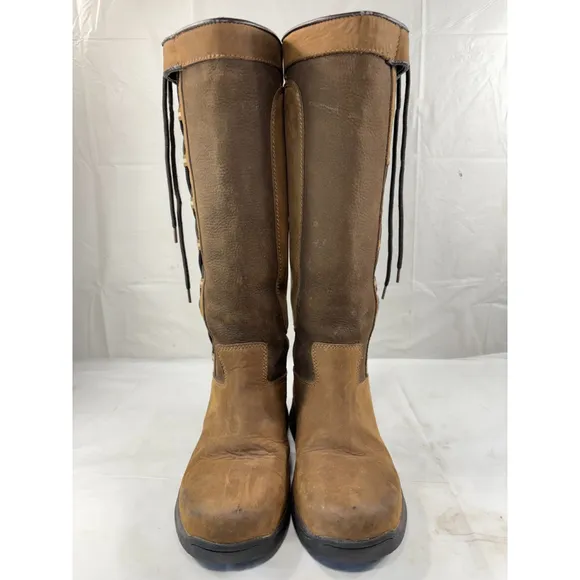 Dublin Pinnacle Boots II ridding boots size 8 Brown Leather