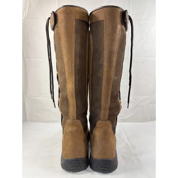Dublin Pinnacle Boots II ridding boots size 8 Brown Leather